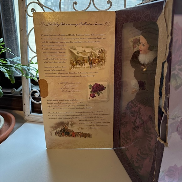 Vintage 1996 Barbie Special Edition Hallmark Holiday Traditions in Damaged Box - Picture 8 of 12